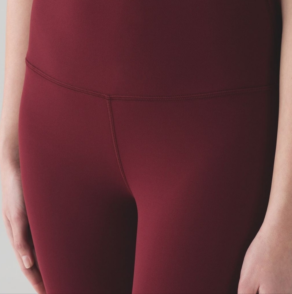 Lululemon Align II Pant - Deep Rouge - Picture 3 of 11
